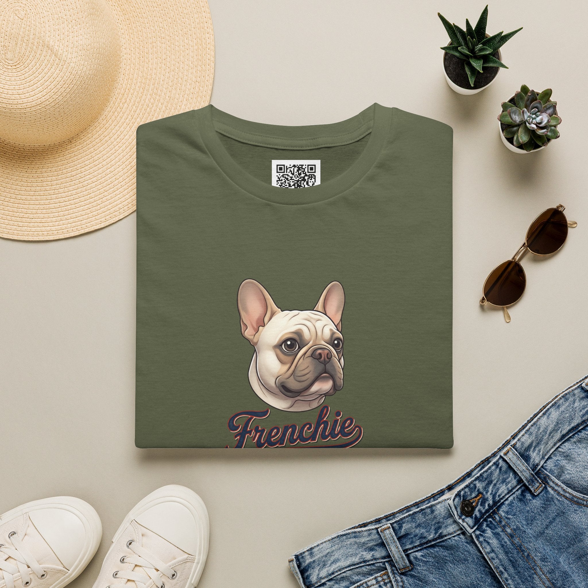 French Bulldog 90% Energy T-Shirt Graphic Tee