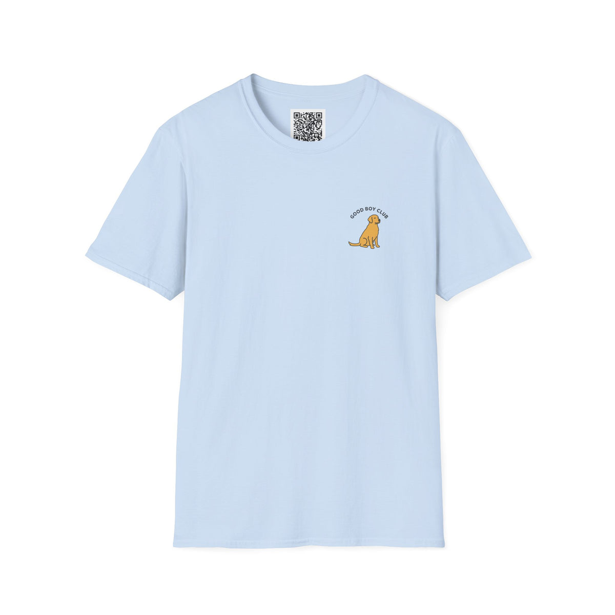 Golden Retriever Good Boy Club Print T-Shirt
