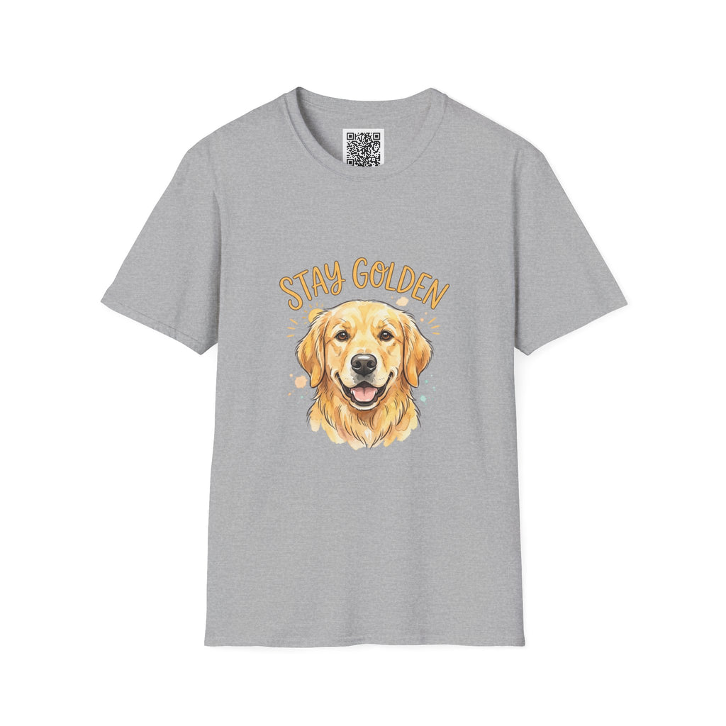 "Stay Golden" Golden Retriever Graphic Tee