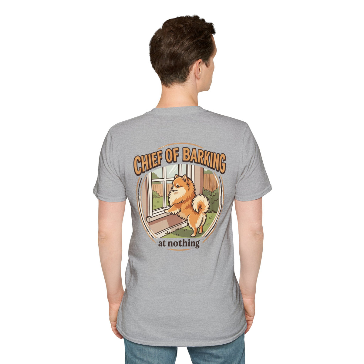 Pomeranian Chief of Barking T-Shirt