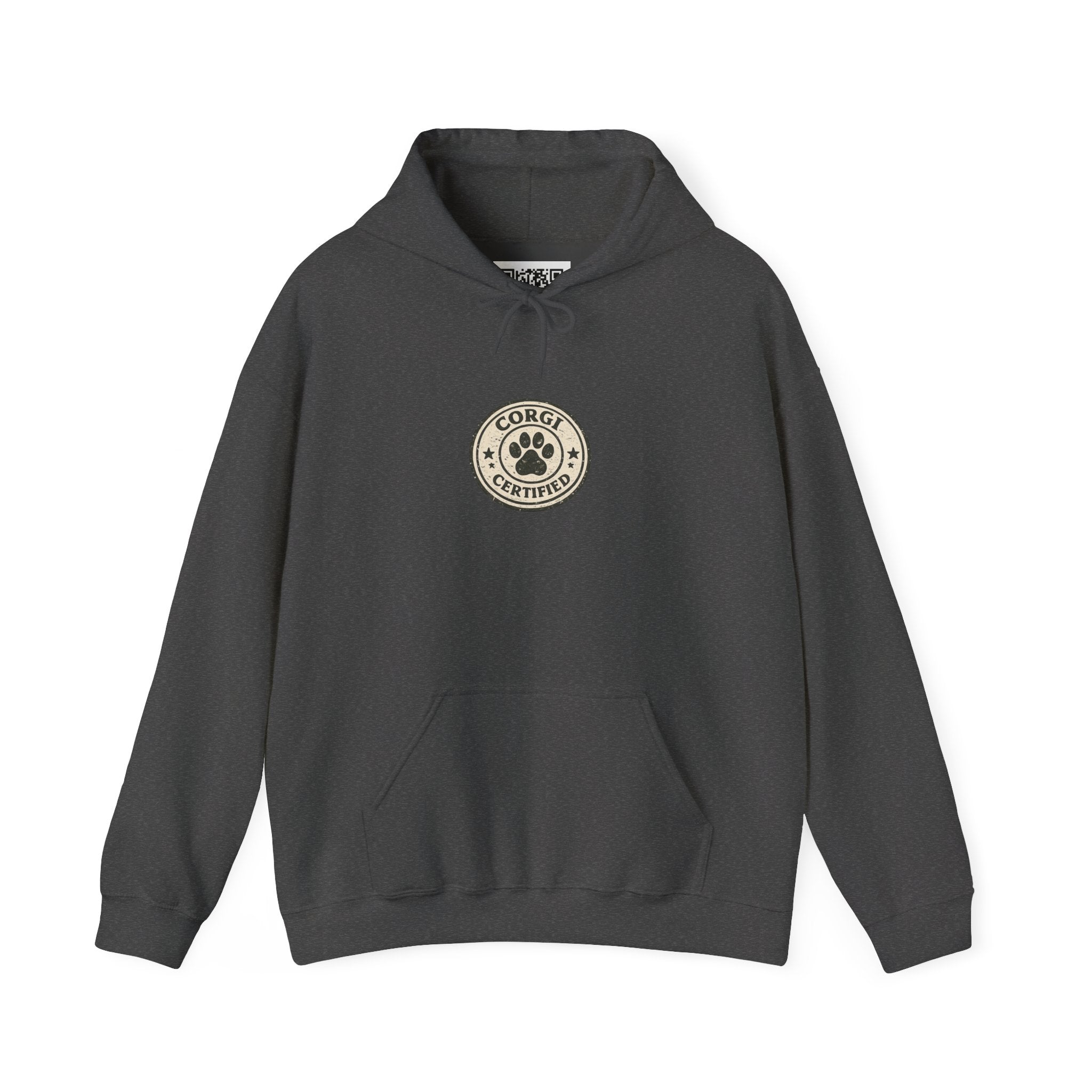 Corgi High Achiever Hoodie — 'Low Risk, High Achiever'