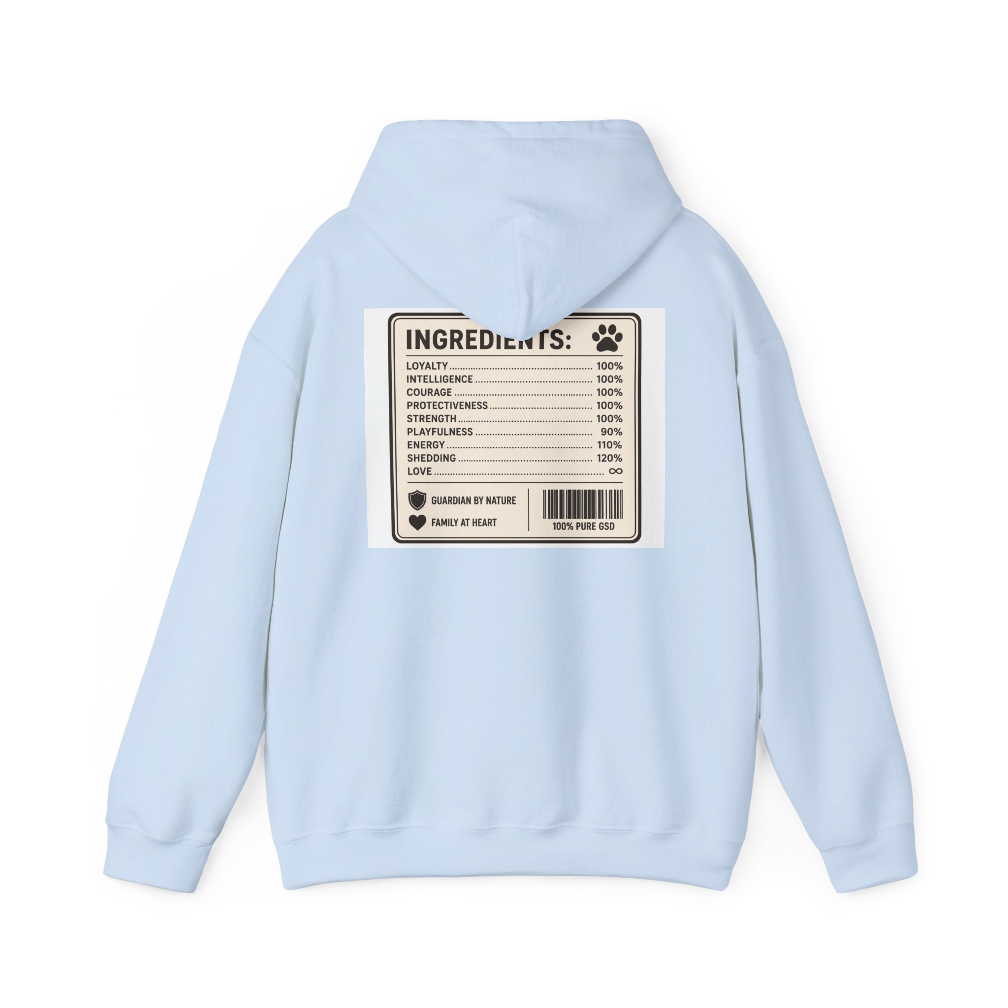 – "100% Pure" GSD Hoodie