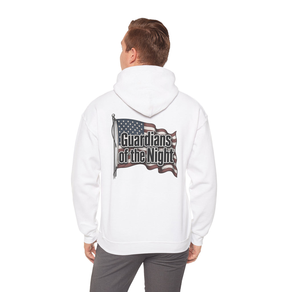 Guardians of the Night Hoodie – Patriotic American Flag Sweatshirt