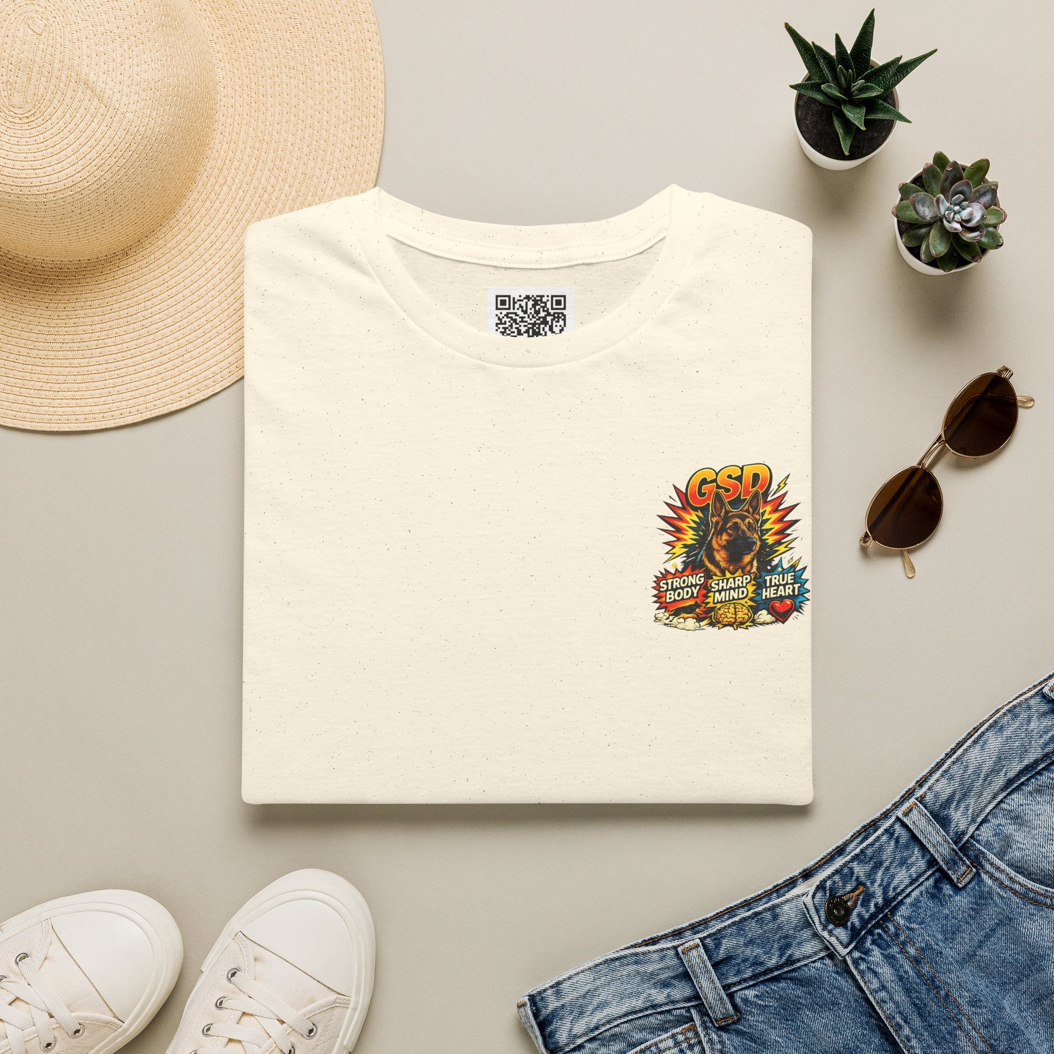 Blank White T‑Shirt — Minimal Casual Tee