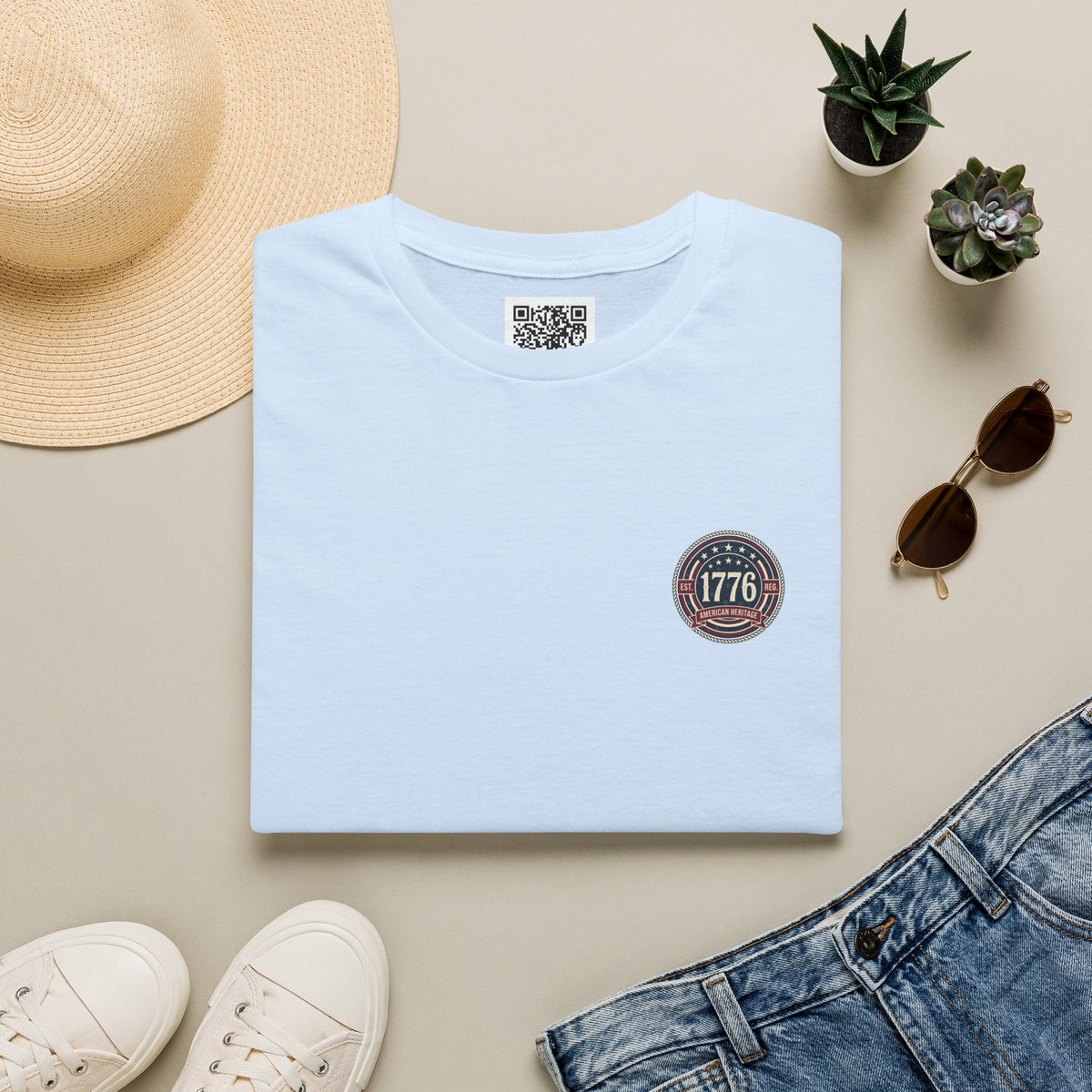 Guardians of the Night T-Shirt — Minimal Chest Text Tee