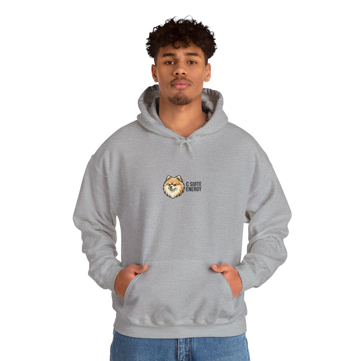 Pomeranian 'Chief of Barking at Nothing' Hoodie