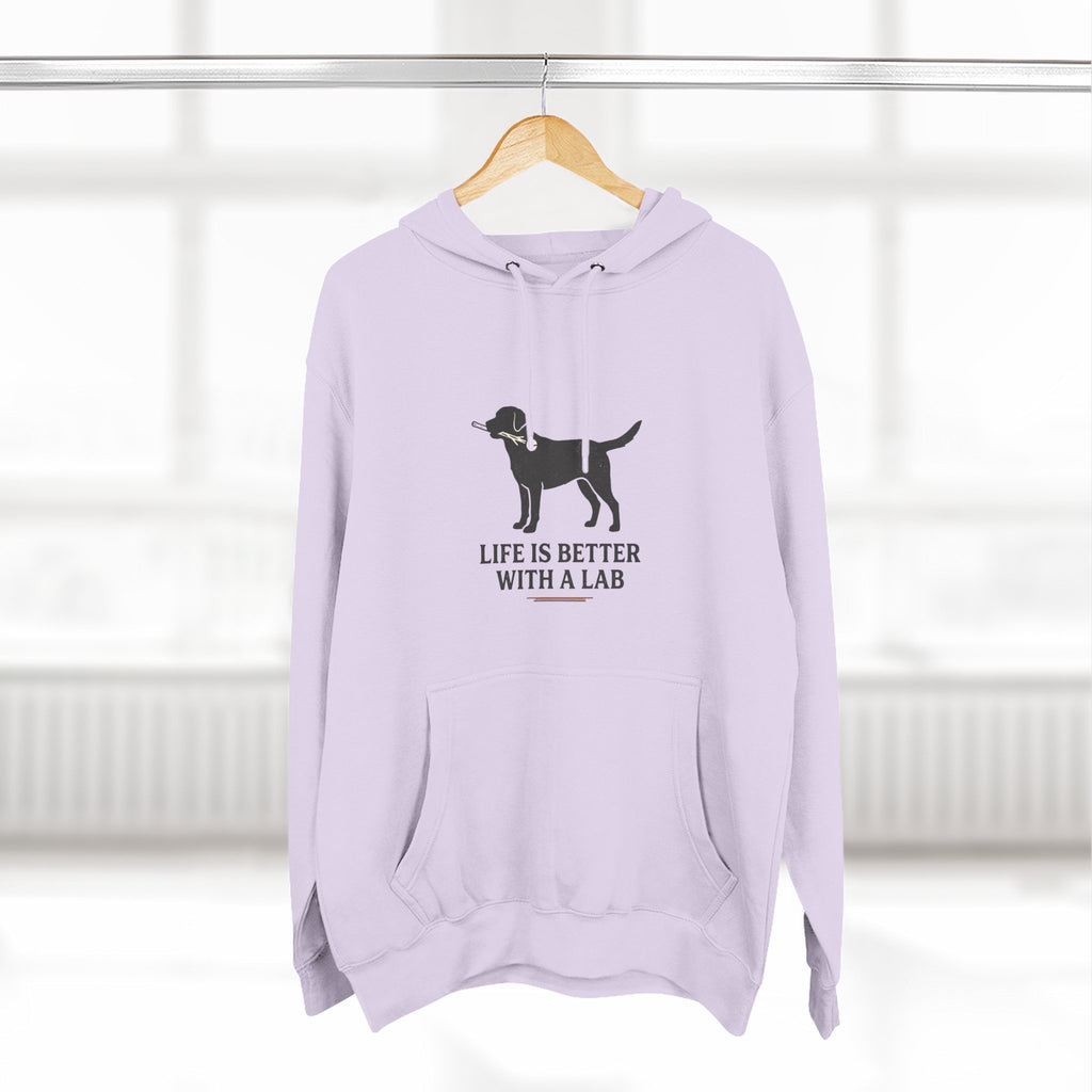 Life Is Better With A Lab Hoodie — Labrador Retriever Dog Lover Pullover
