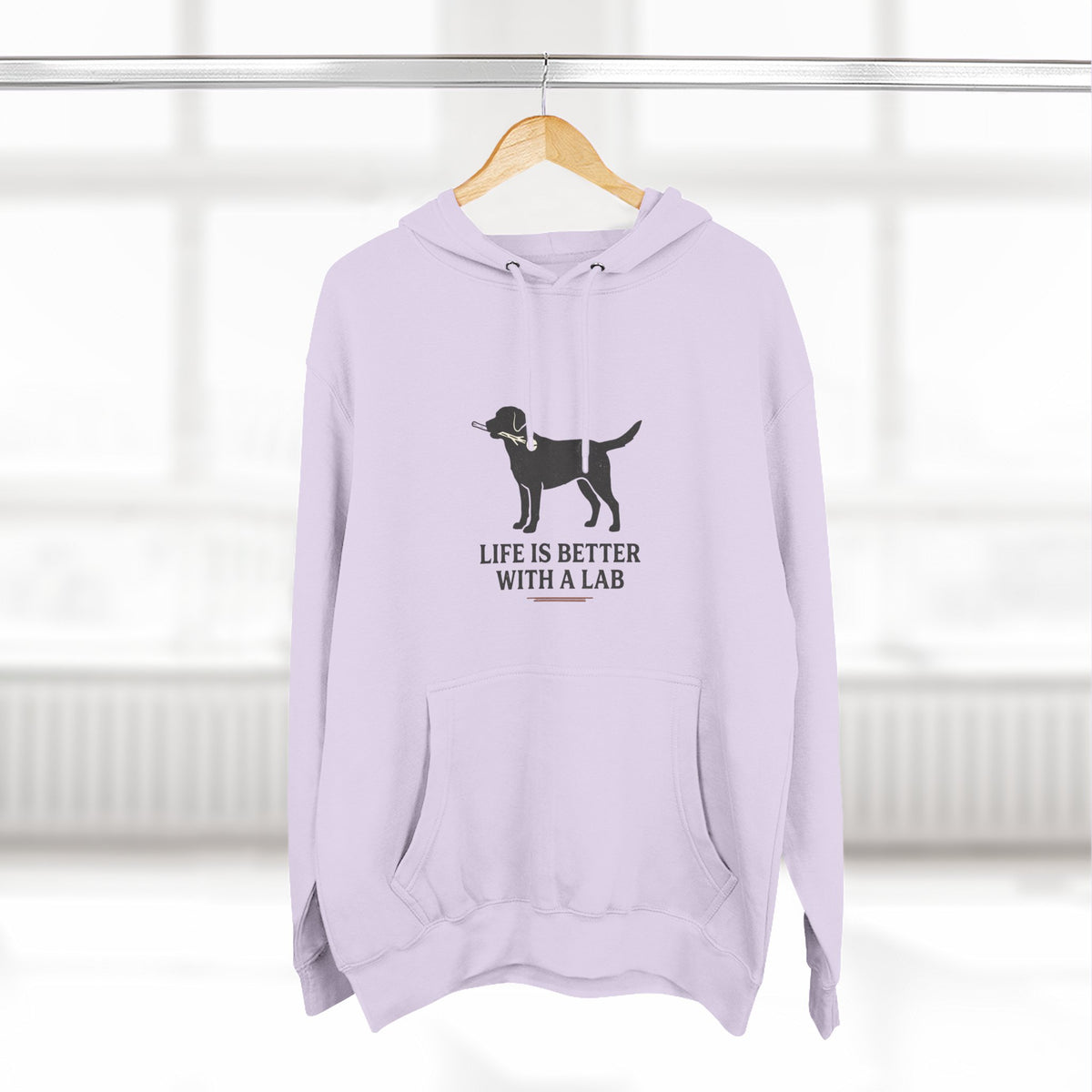 Life Is Better With A Lab Hoodie — Labrador Retriever Dog Lover Pullover