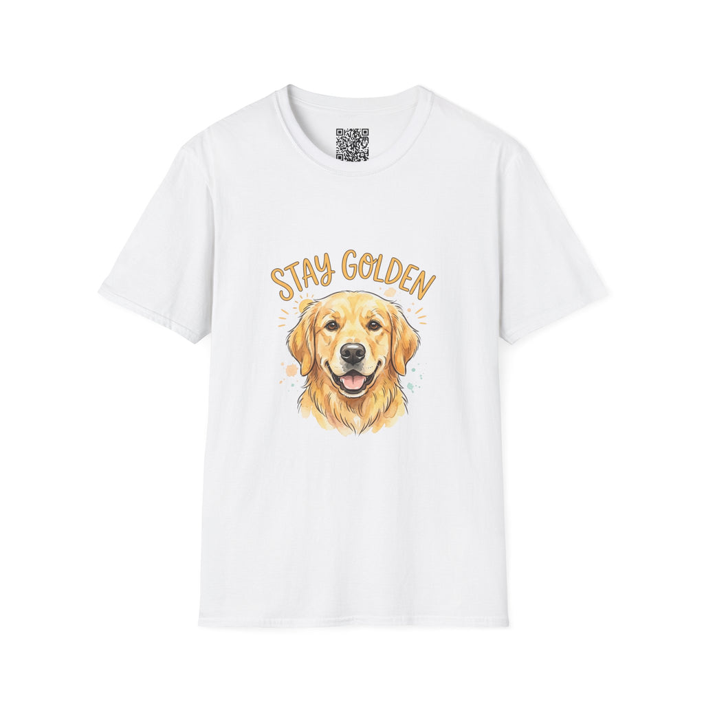 "Stay Golden" Golden Retriever Graphic Tee