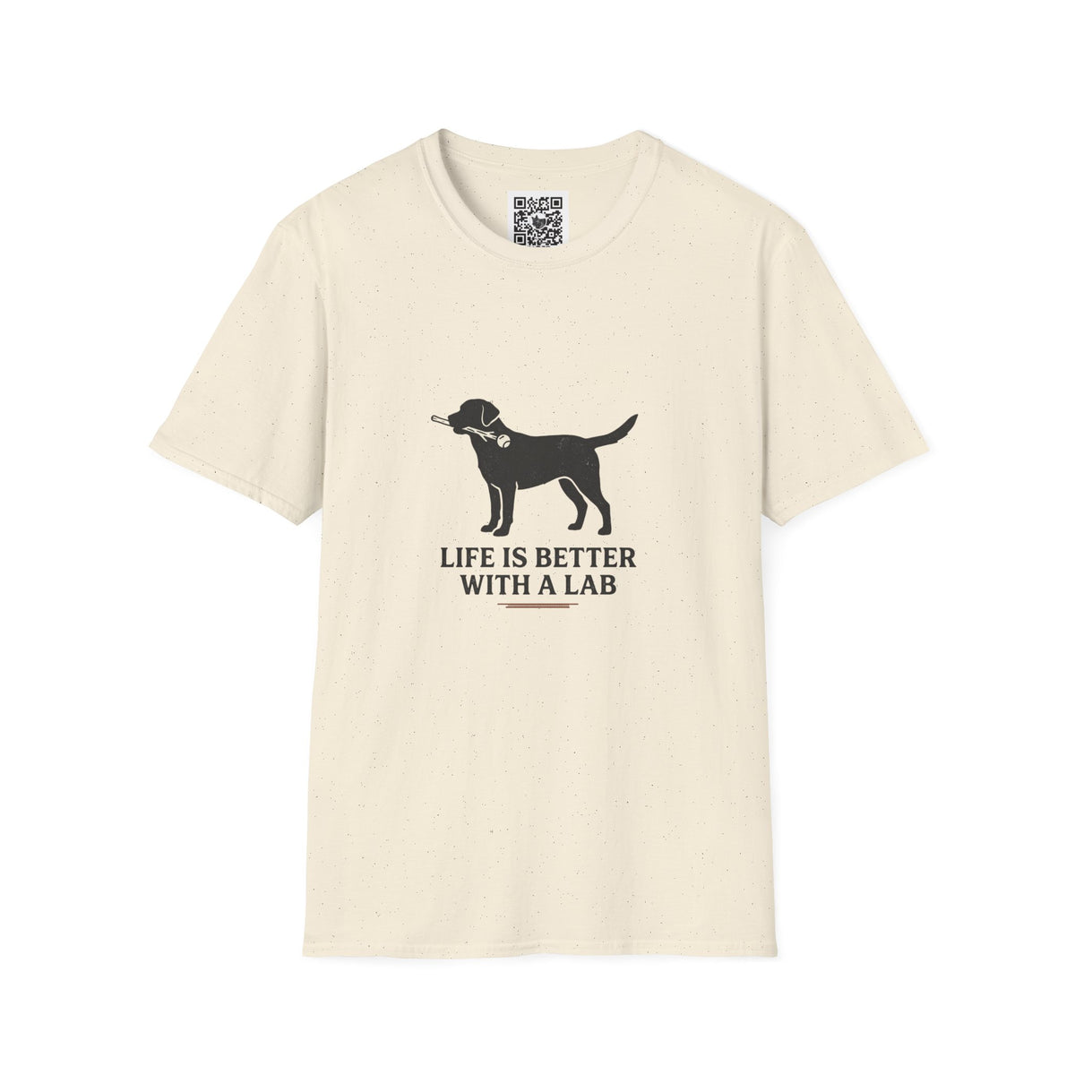 Lab Retriever T-Shirt — "Life Is Better With a Lab" Dog Lover Tee