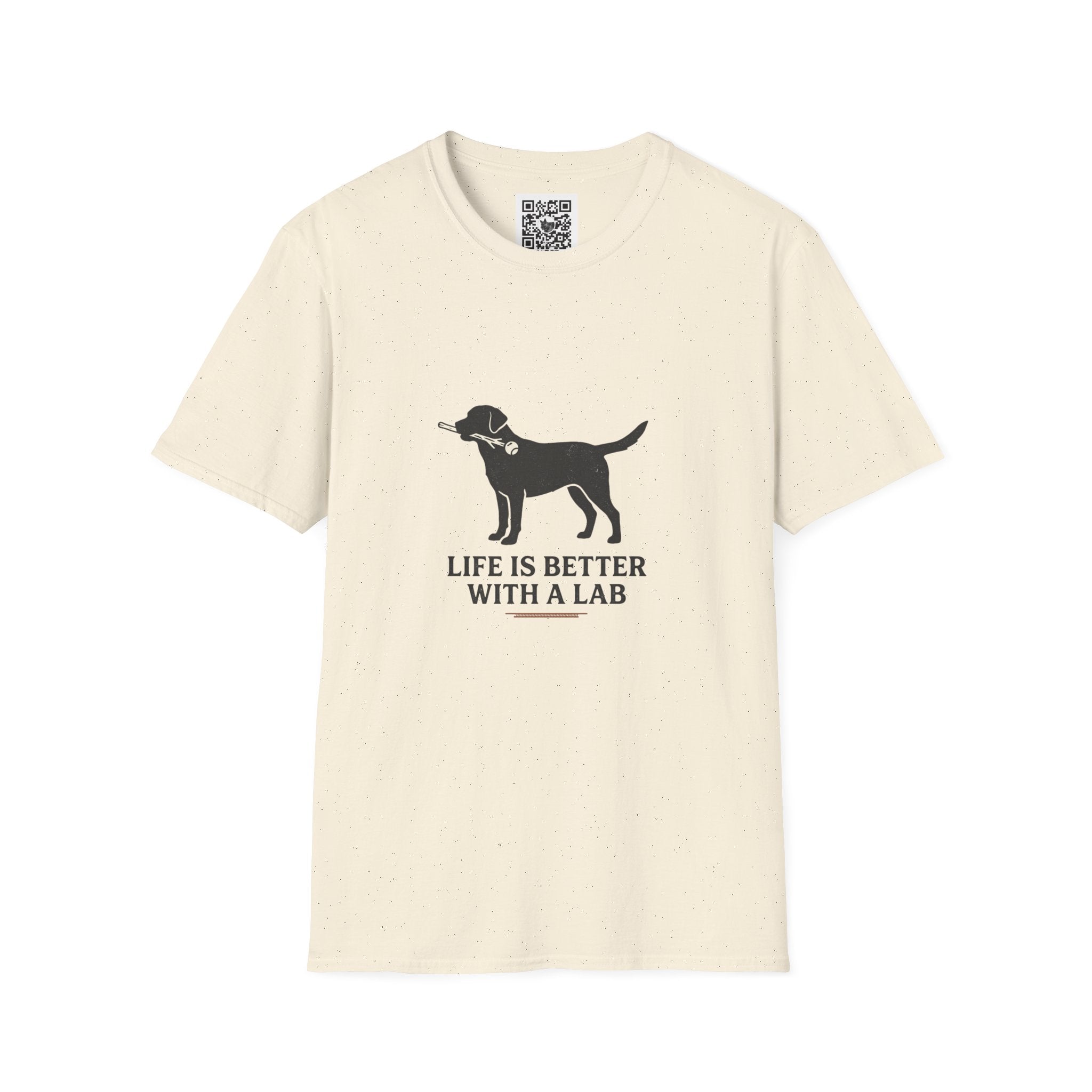 Lab Retriever T-Shirt — "Life Is Better With a Lab" Dog Lover Tee