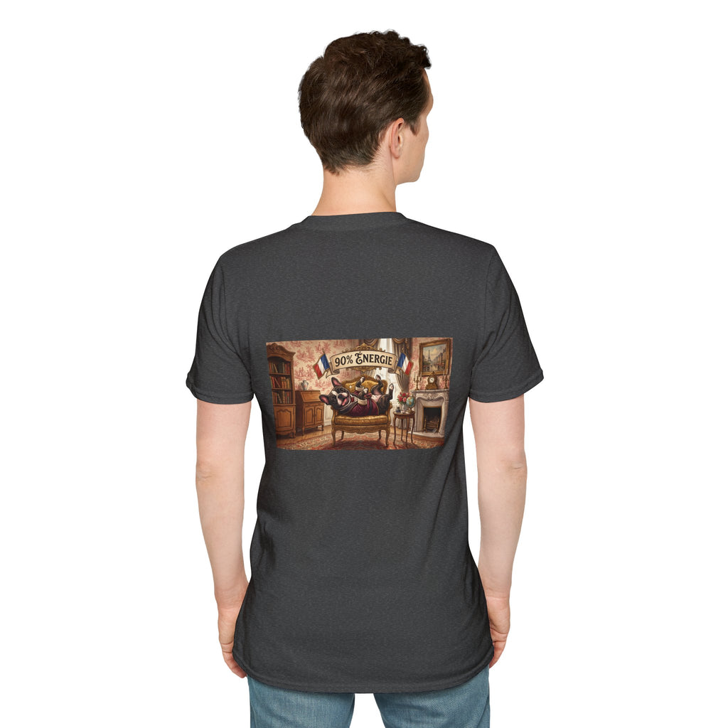 French Bulldog 90% Energy T-Shirt Graphic Tee