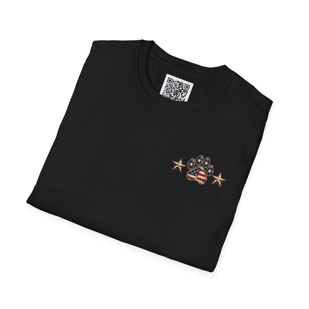 Guardian German Shepherd T-Shirt — Loyal & Free Patriotic K9 Tee