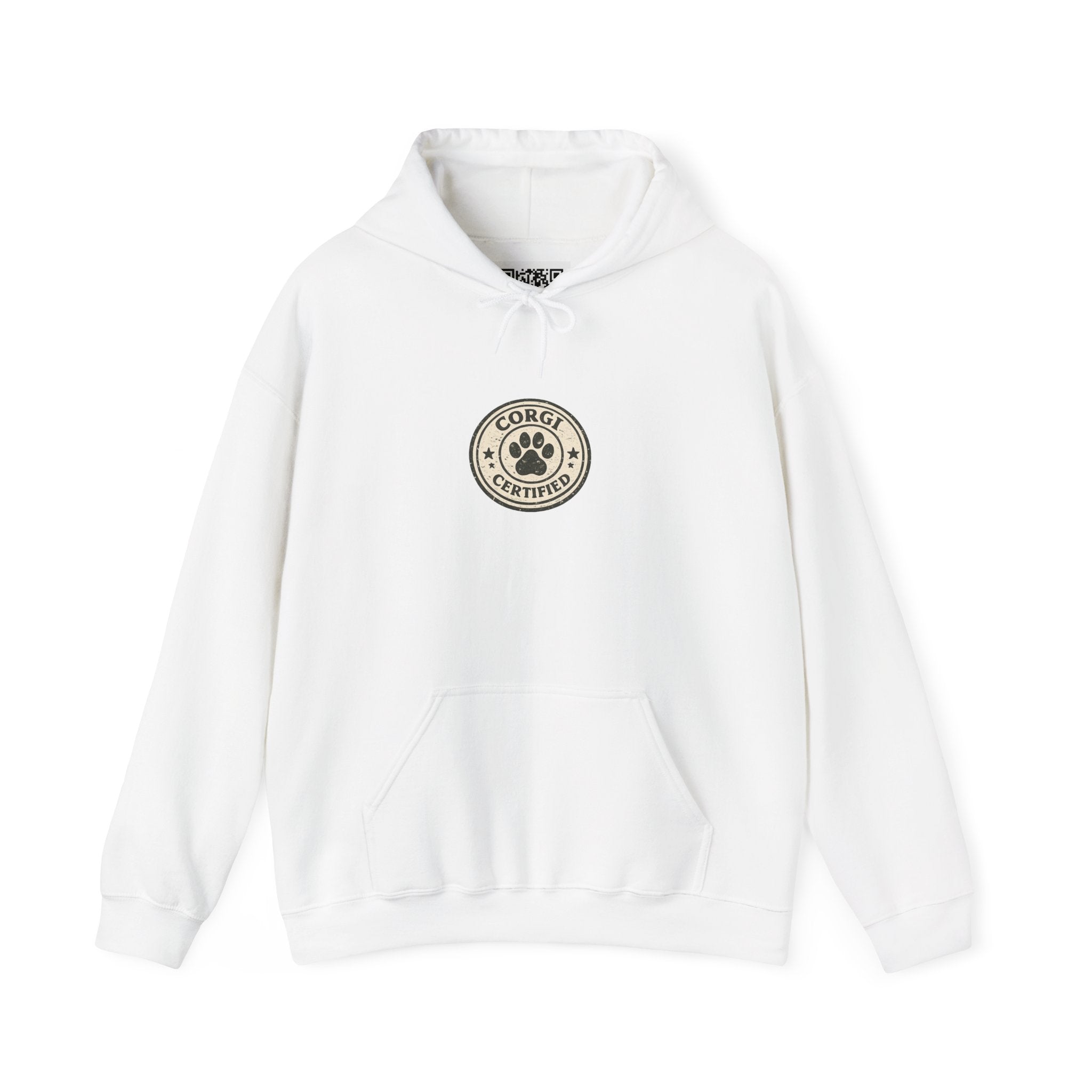 Corgi High Achiever Hoodie — 'Low Risk, High Achiever'