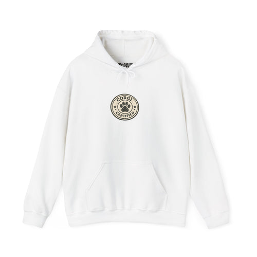 Corgi High Achiever Hoodie — 'Low Risk, High Achiever'