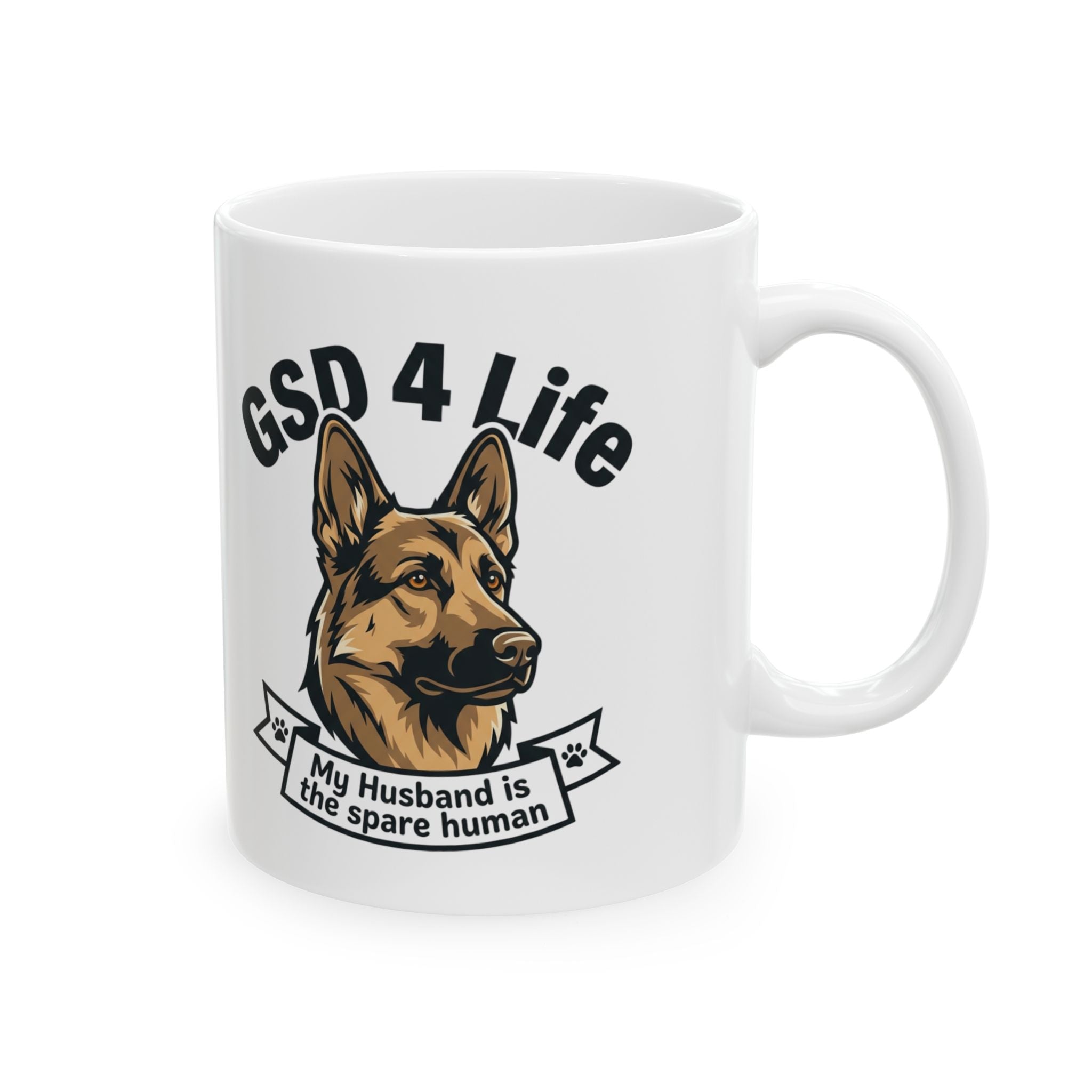 GSD 4 Life - Mug "Husband Spare" –  Coffee Mug (11oz/15oz)