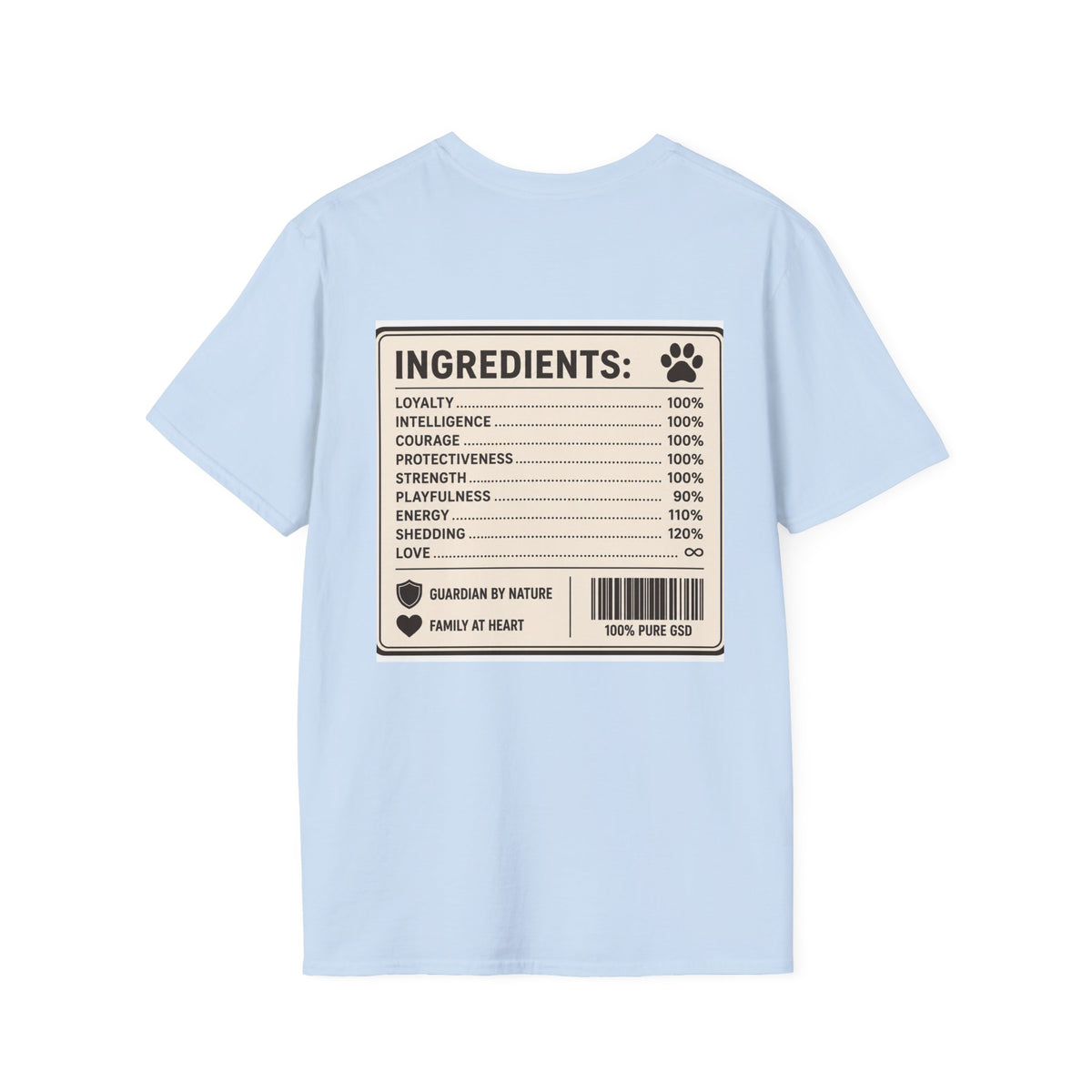 100% Pure GSD T-Shirt