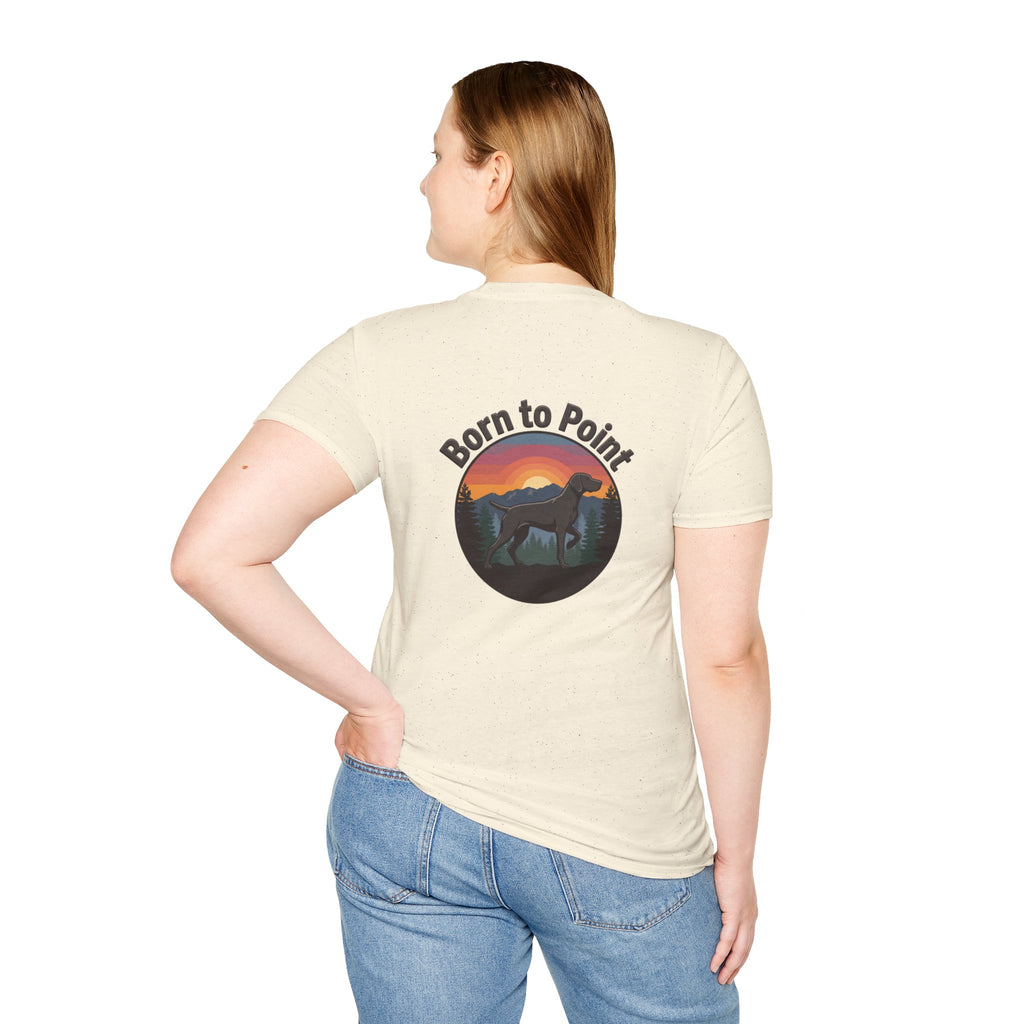 GSP Est. 1870s Born to Point Logo T-Shirt