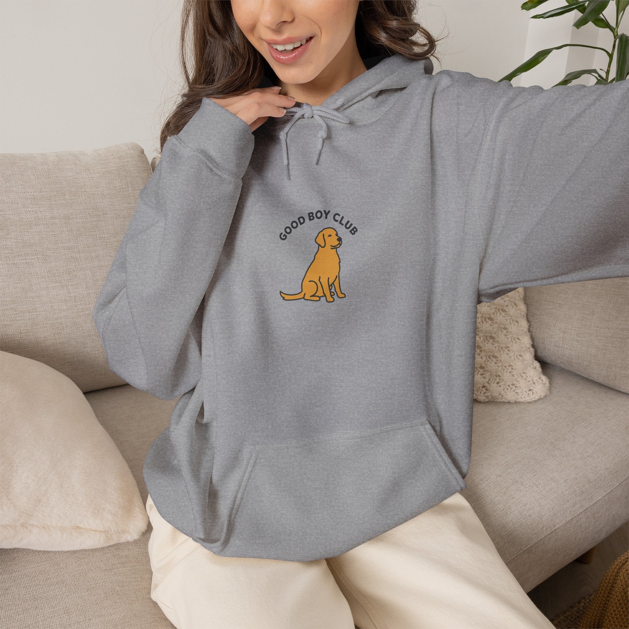 Golden Retriever Hoodie — "Loyal to the Core" Dog Lover Pullover