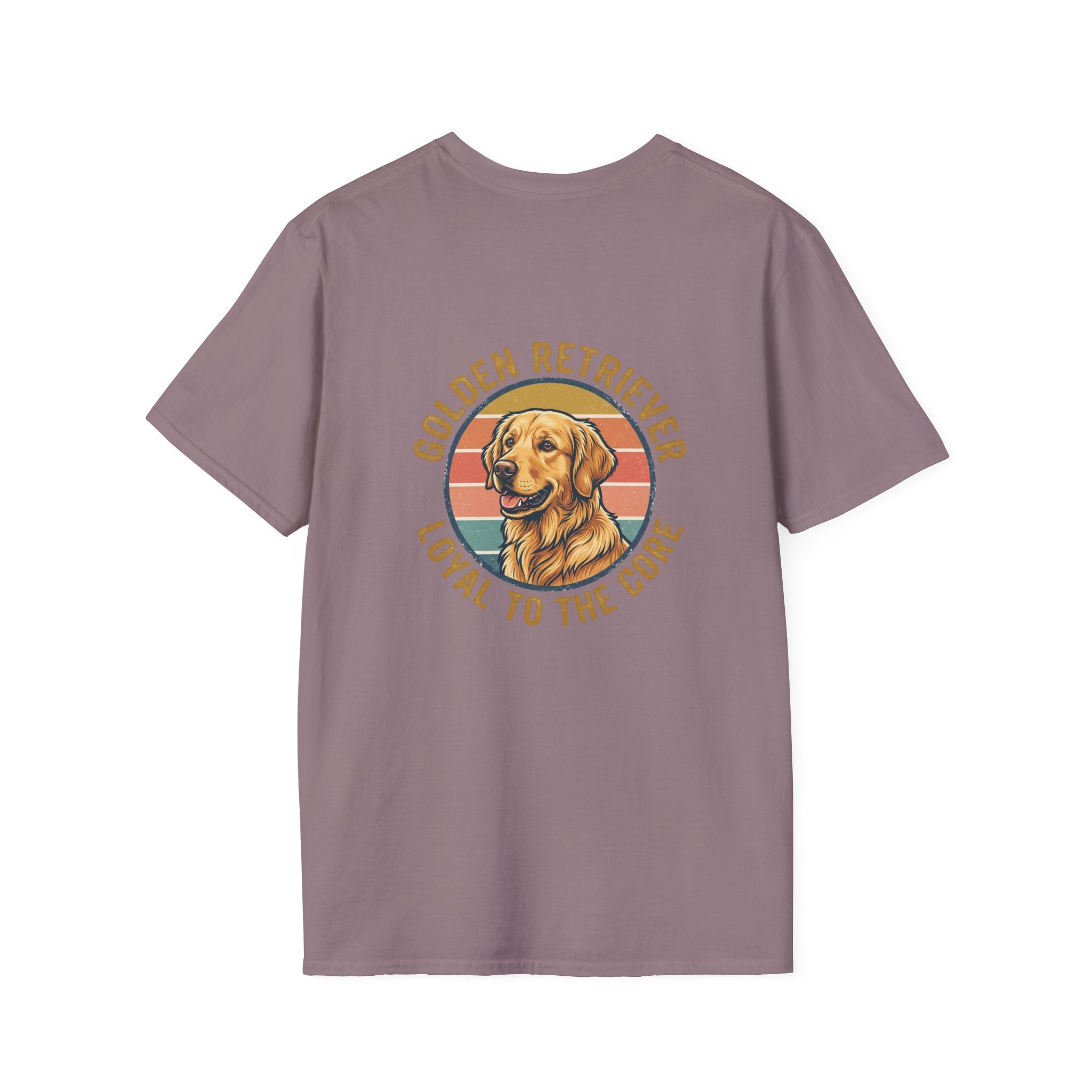 Golden Retriever Good Boy Club Print T-Shirt