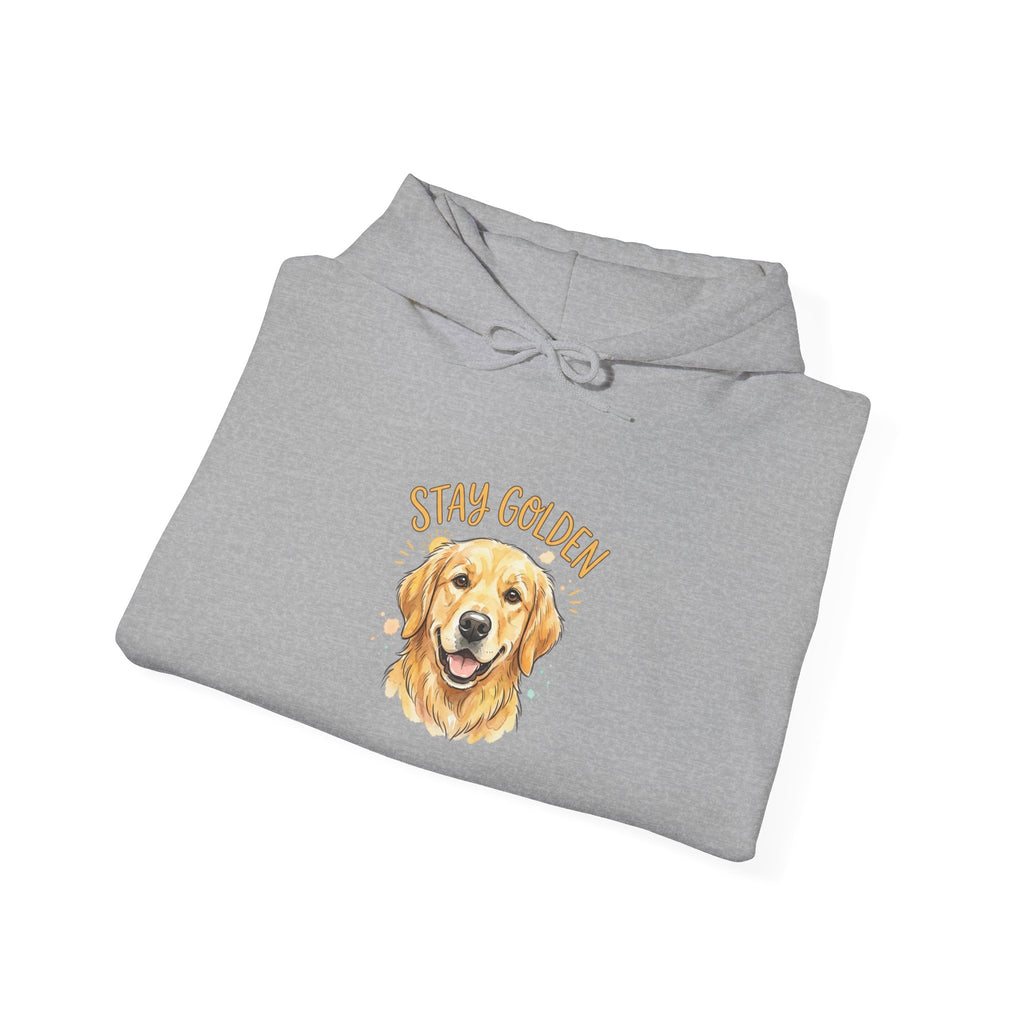 Stay Golden Golden Retriever Hoodie — Cute Dog Lover Sweatshirt