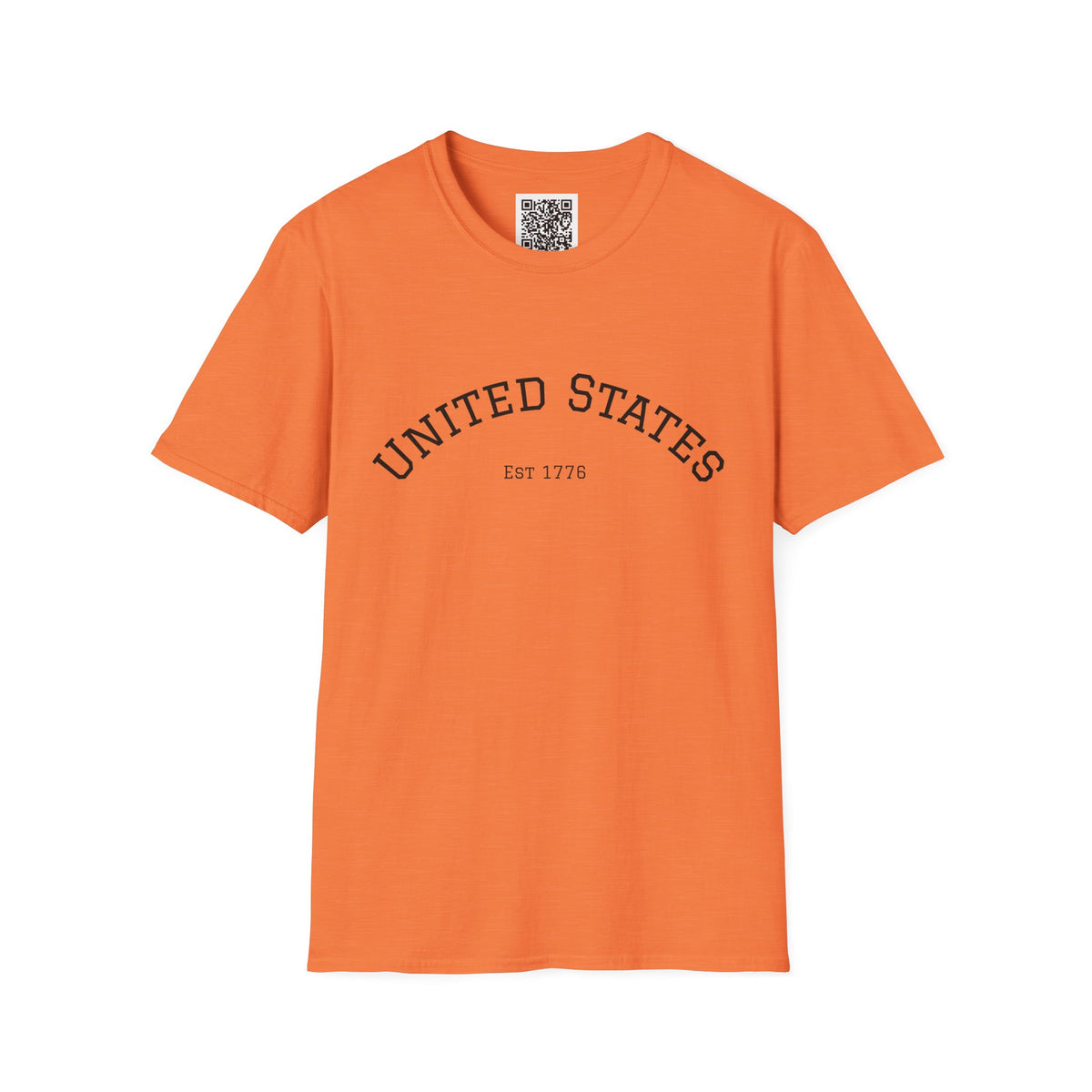 United States EST 1776 T-Shirt | Patriotic Vintage Script Tee