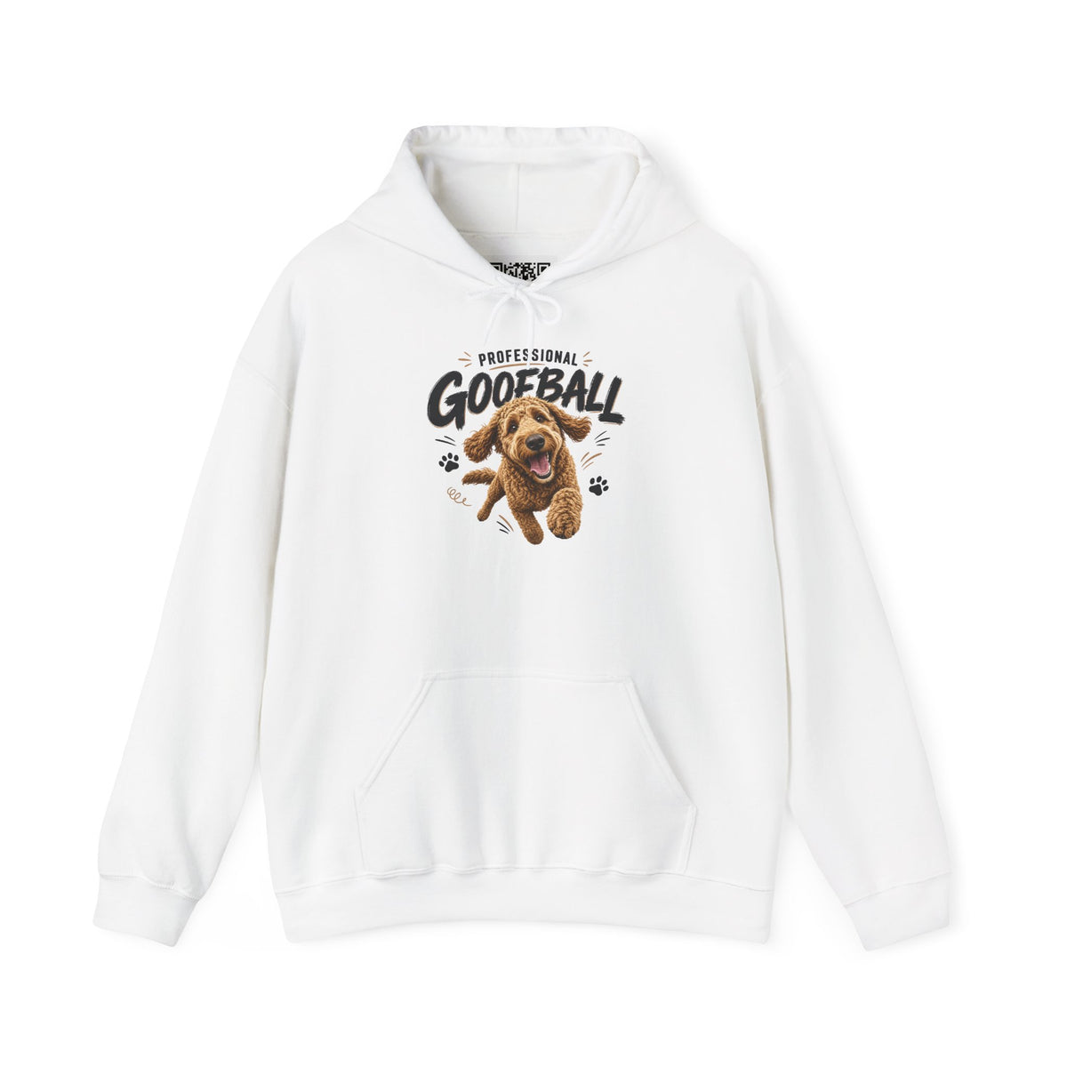 "Professional Goofball" Playful Dog Graphic Pullover