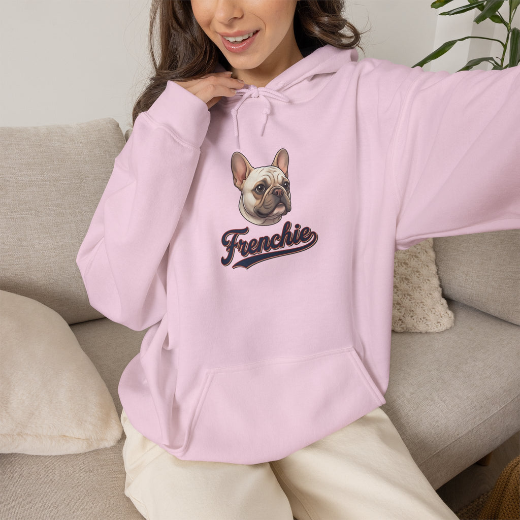 Frenchie Hoodie 90% Energy — Graphic Pullover