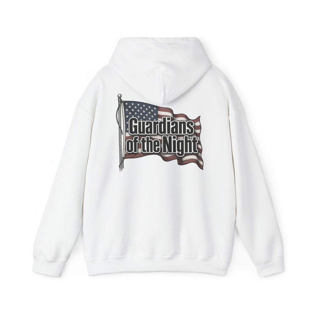 Guardians of the Night Hoodie – Patriotic American Flag Sweatshirt