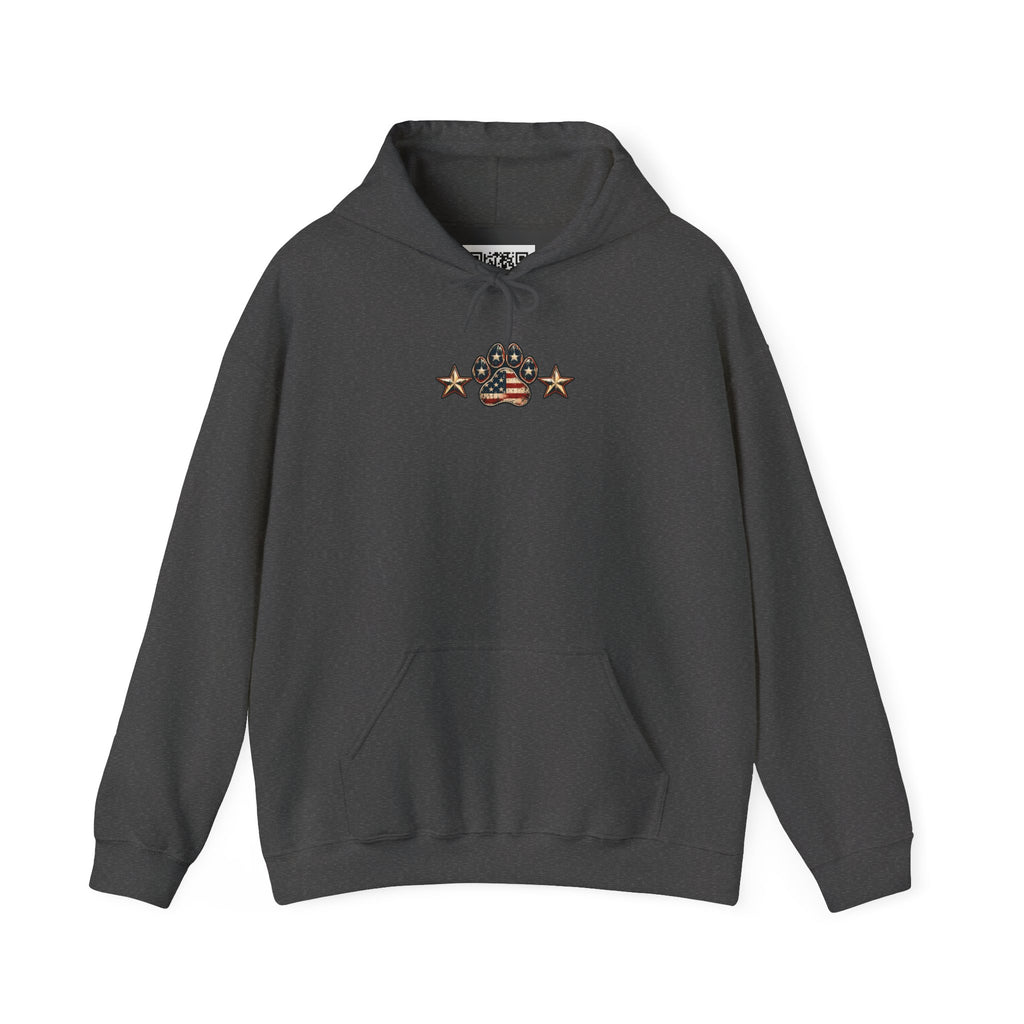 Guardian Loyal & Free Hoodie - Patriotic American Flag Eagle Design