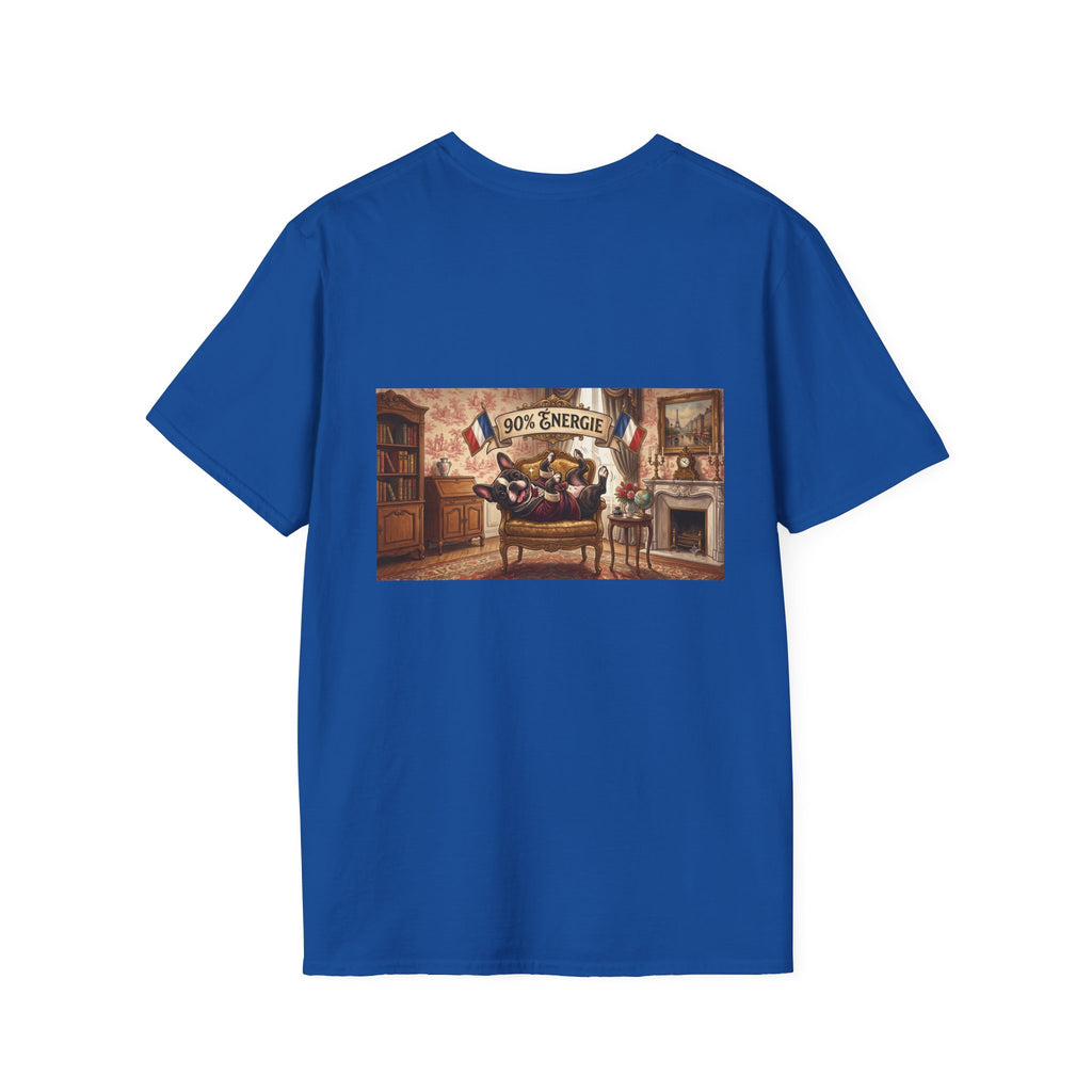 French Bulldog 90% Energy T-Shirt Graphic Tee
