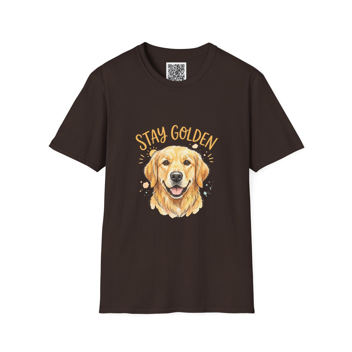 "Stay Golden" Golden Retriever Graphic Tee