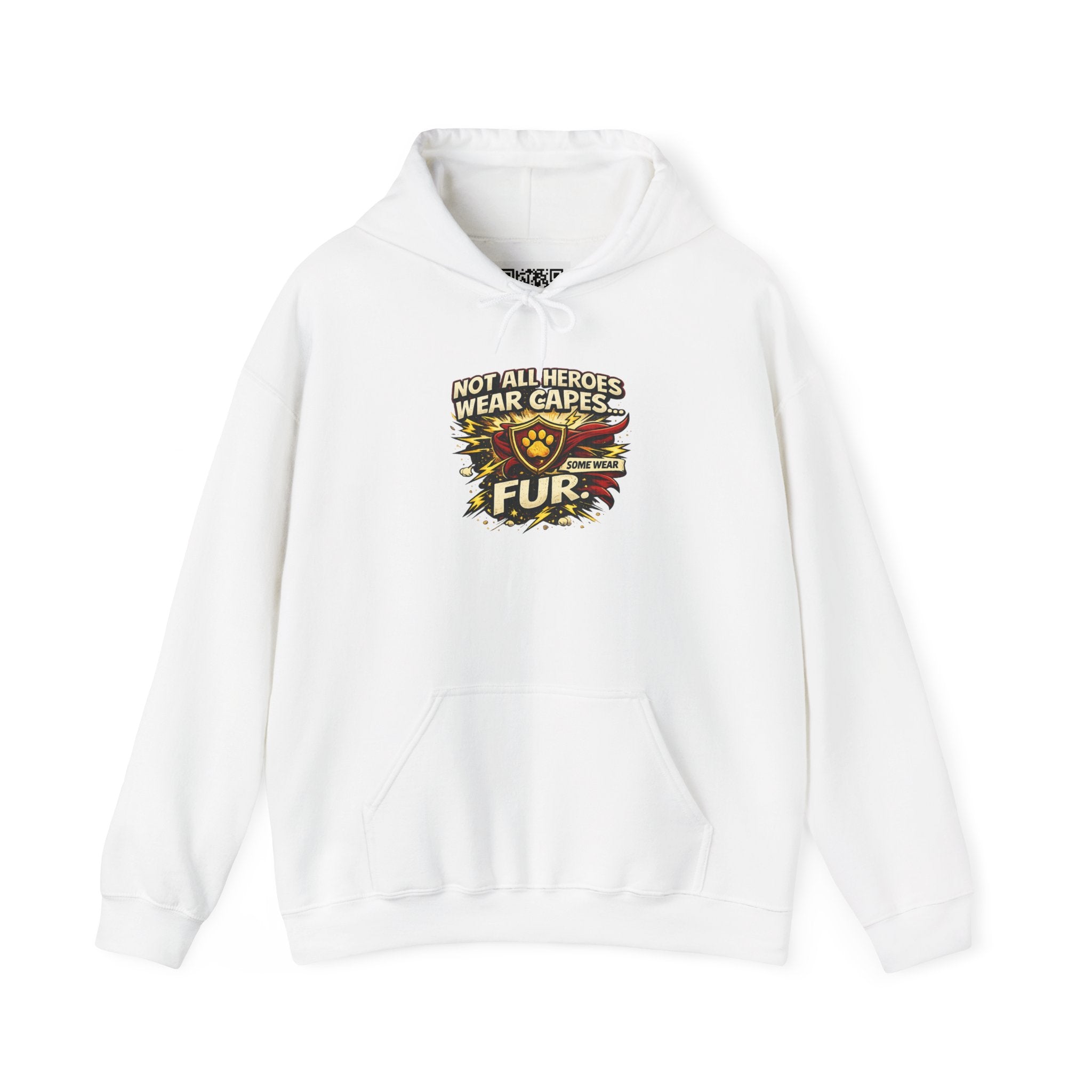 German Shepherd Protector Hoodie — "Not All Heroes Wear Capes" Dog Lover Pullover