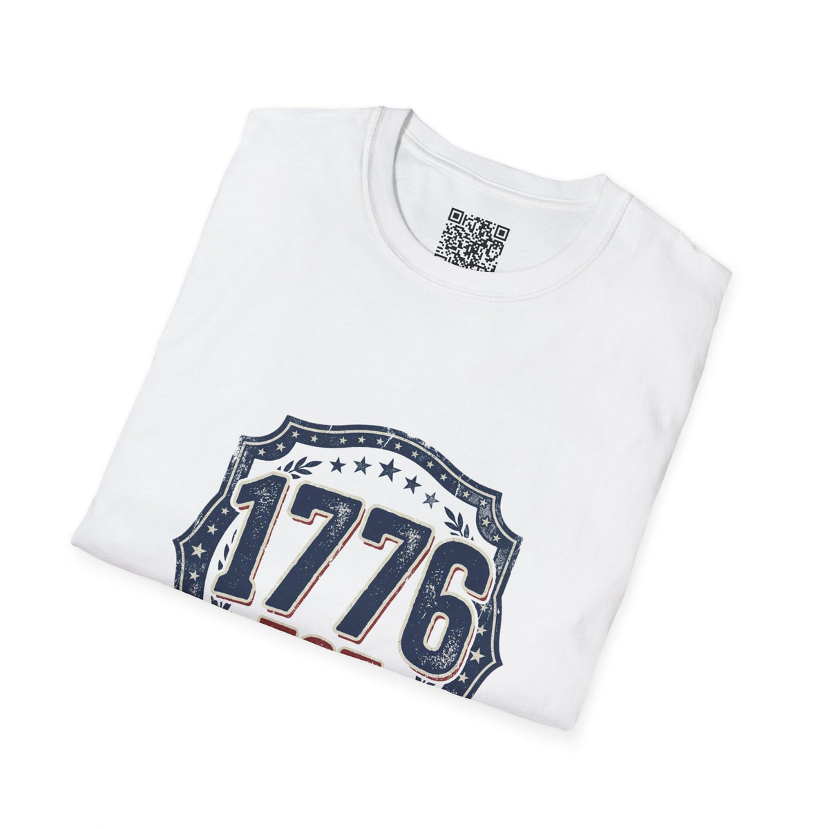 1776 Vintage Shield T-Shirt — Patriotic Independence Day Tee