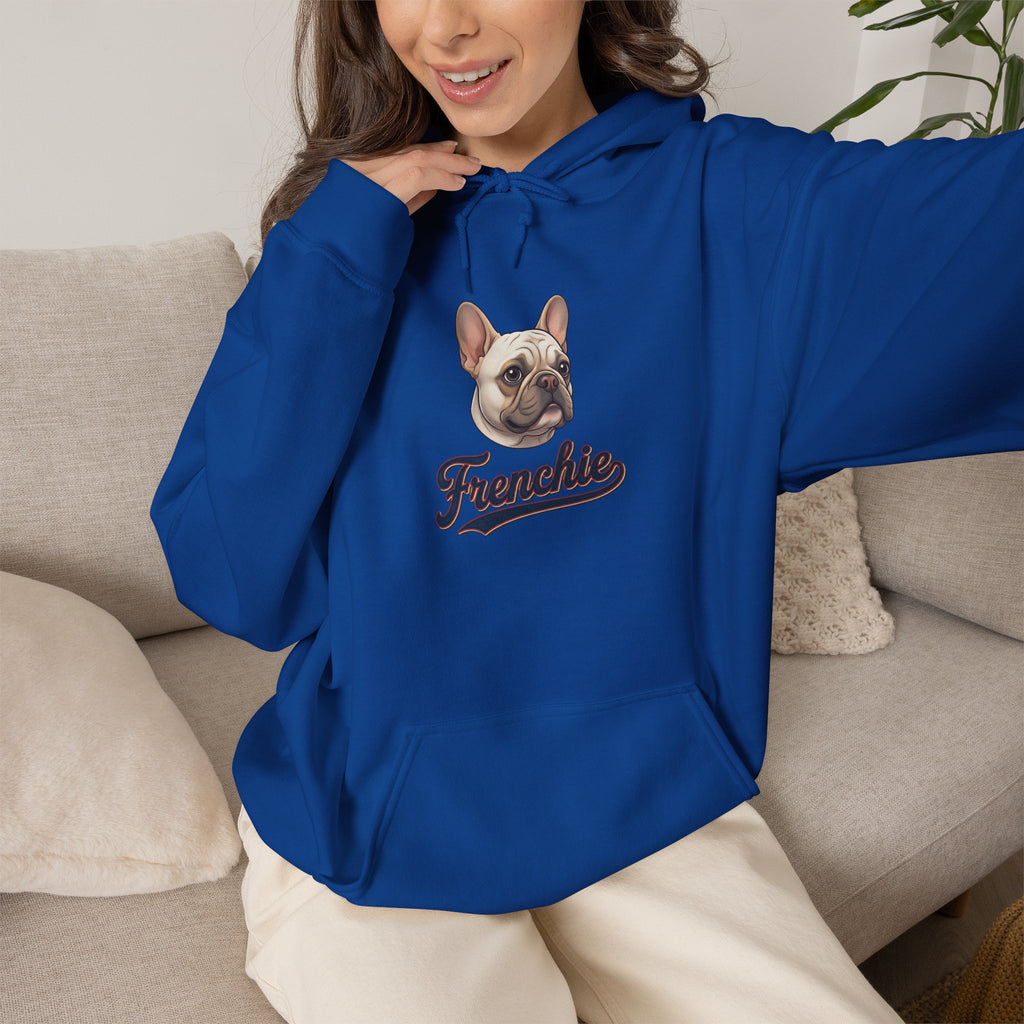 Frenchie Hoodie 90% Energy — Graphic Pullover