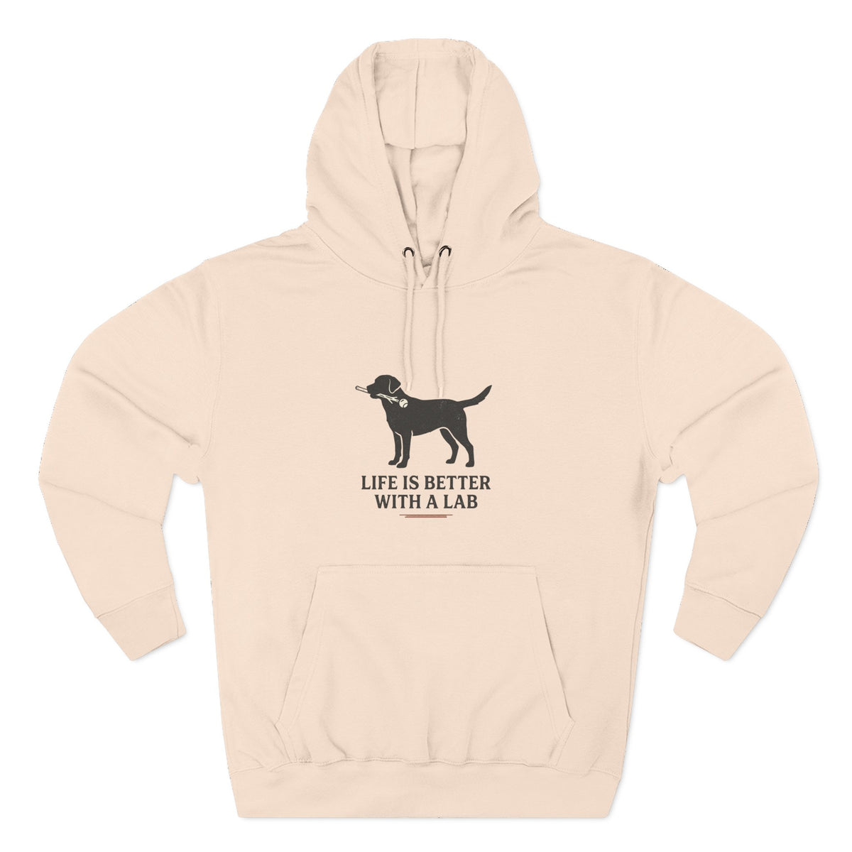 Life Is Better With A Lab Hoodie — Labrador Retriever Dog Lover Pullover