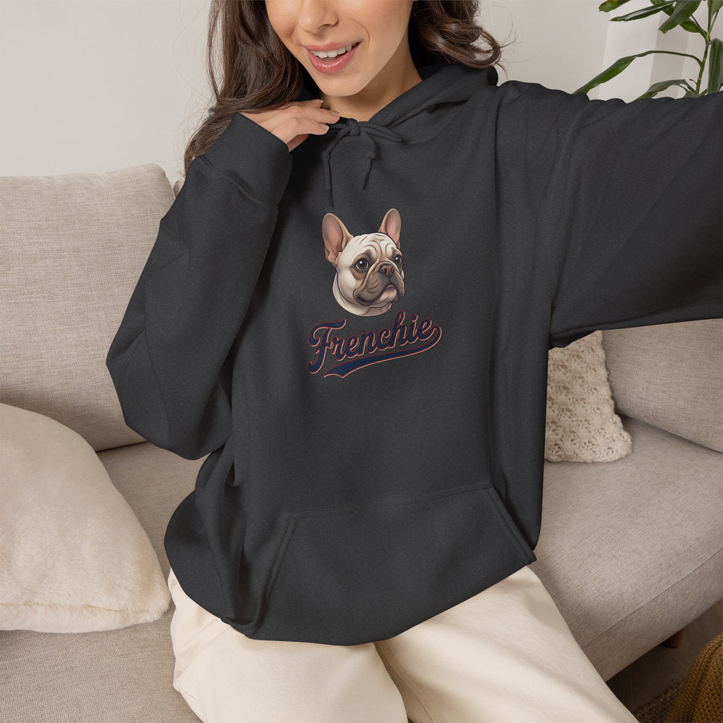 Frenchie Hoodie 90% Energy — Graphic Pullover