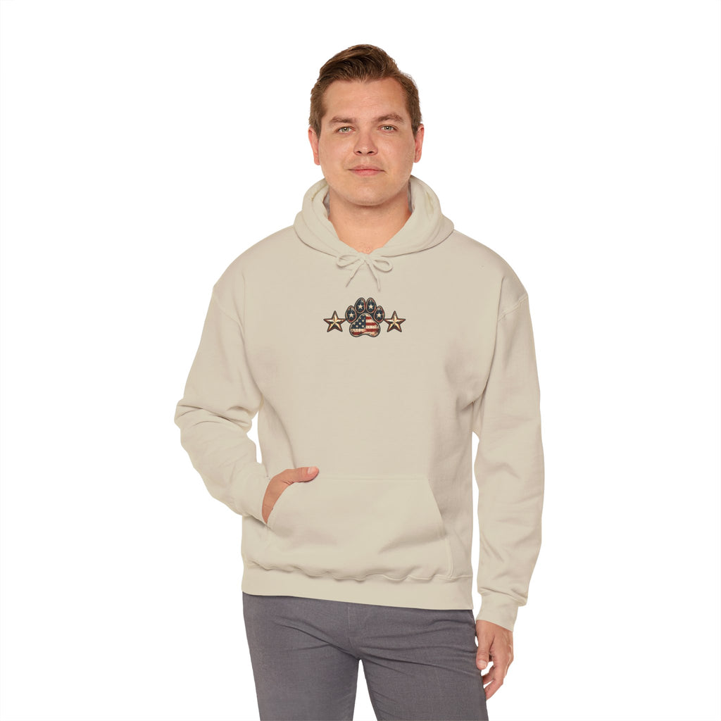 Guardian Loyal & Free Hoodie - Patriotic American Flag Eagle Design