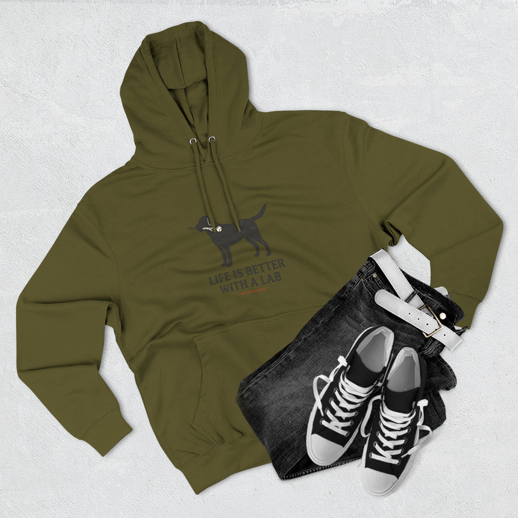Life Is Better With A Lab Hoodie — Labrador Retriever Dog Lover Pullover