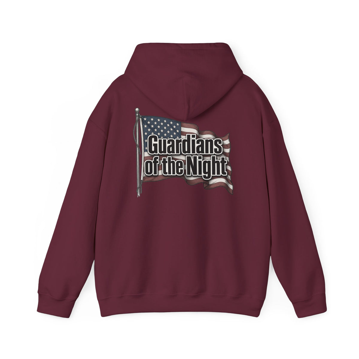 Guardians of the Night Hoodie – Patriotic American Flag Sweatshirt