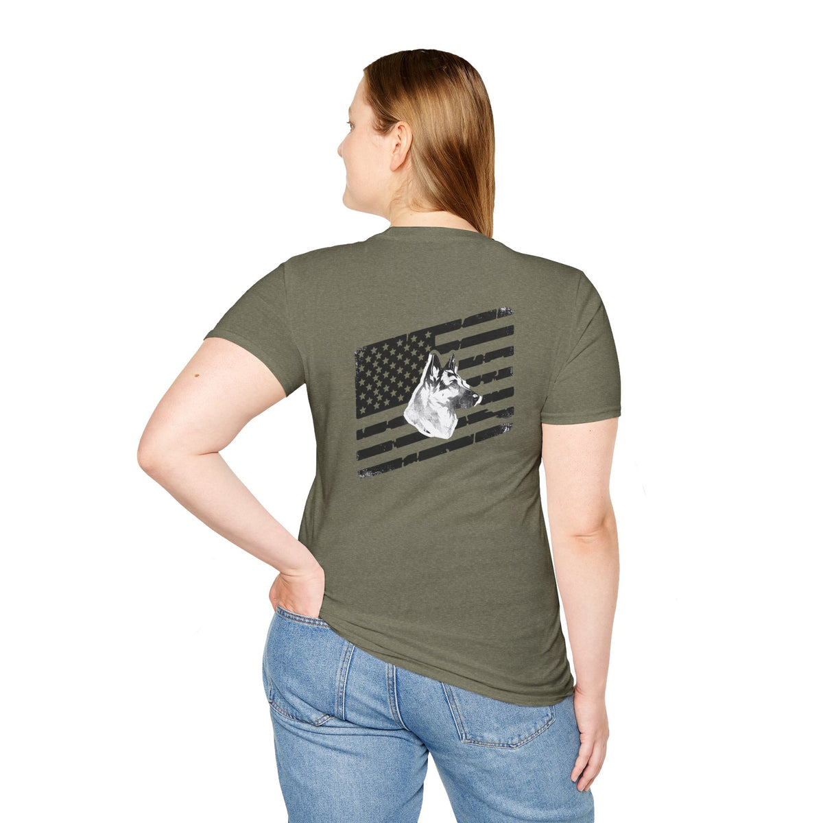 United States EST 1776 T-Shirt | Patriotic Vintage Script Tee