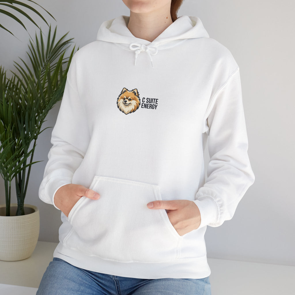 Pomeranian 'Chief of Barking at Nothing' Hoodie