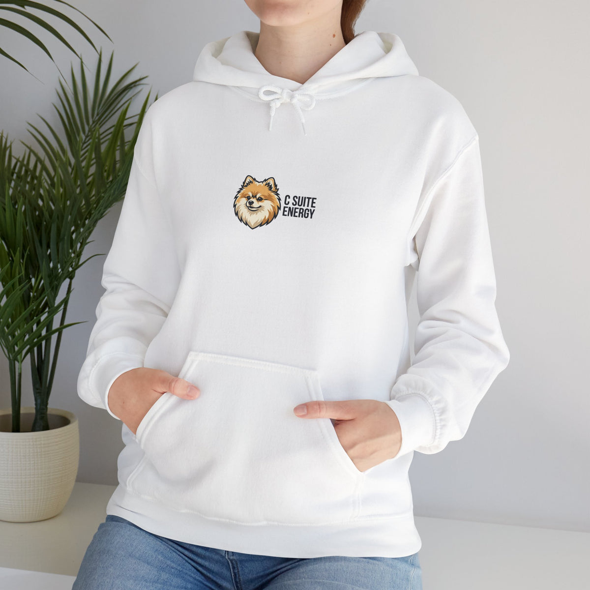 Pomeranian 'Chief of Barking at Nothing' Hoodie