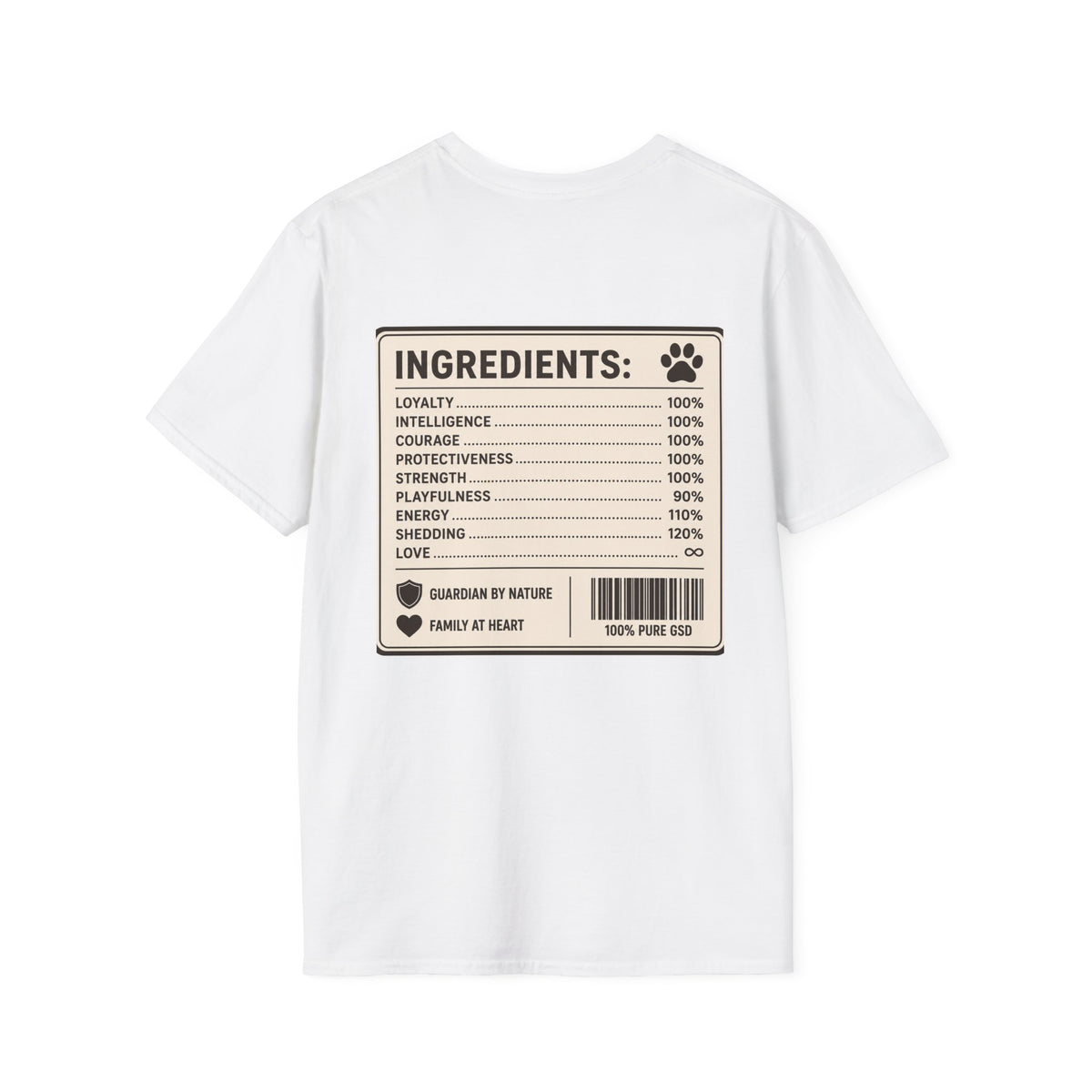 100% Pure GSD T-Shirt
