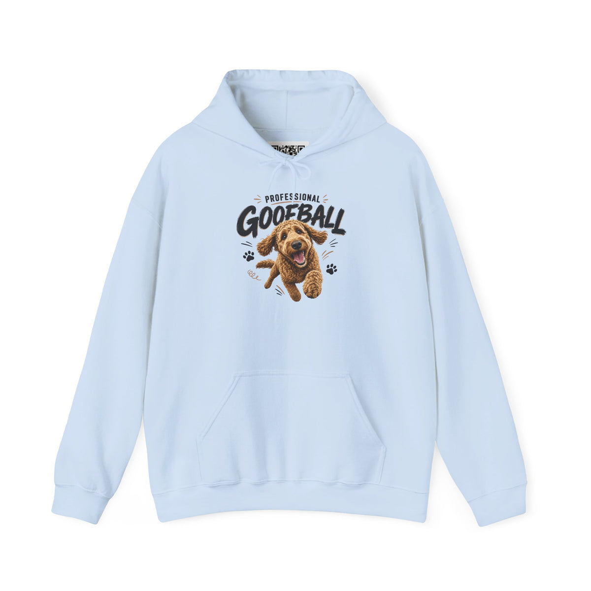 "Professional Goofball" Playful Dog Graphic Pullover