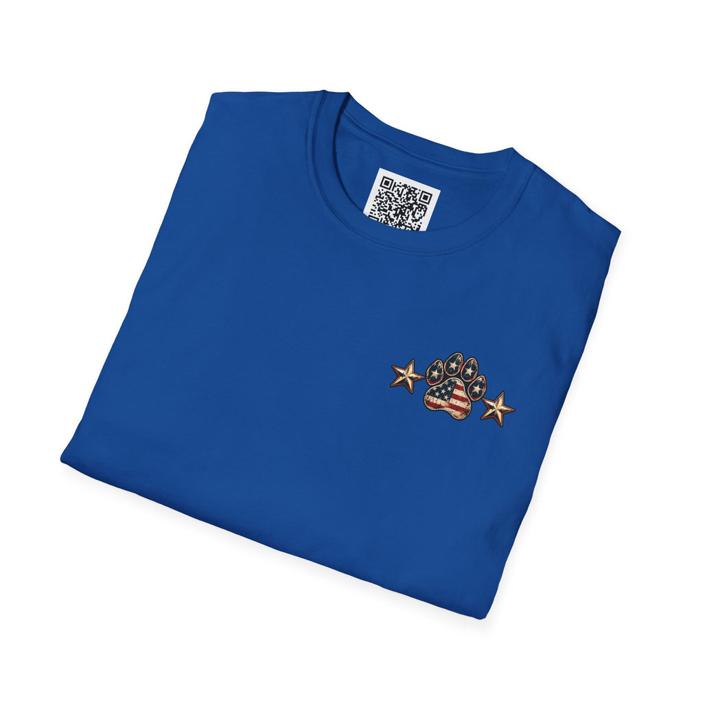 Guardian German Shepherd T-Shirt — Loyal & Free Patriotic K9 Tee