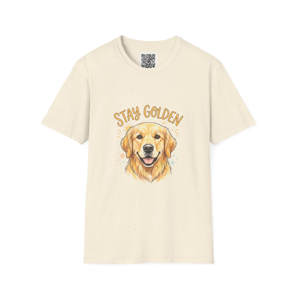 "Stay Golden" Golden Retriever Graphic Tee