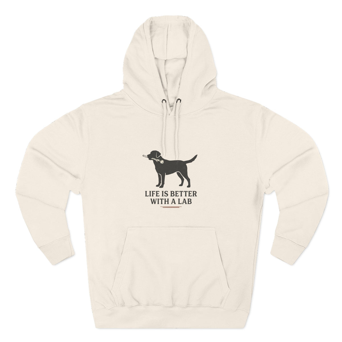 Life Is Better With A Lab Hoodie — Labrador Retriever Dog Lover Pullover