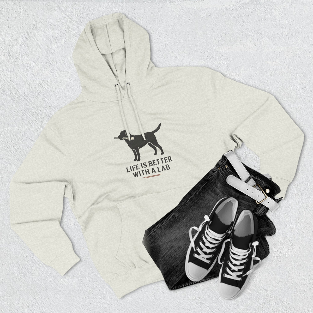 Life Is Better With A Lab Hoodie — Labrador Retriever Dog Lover Pullover