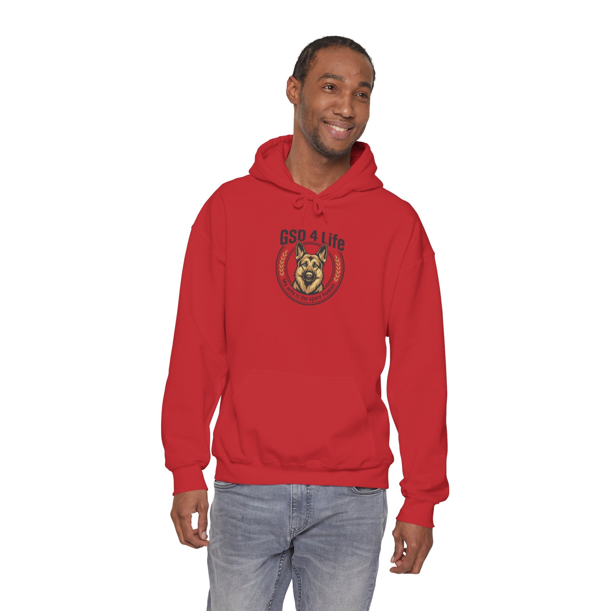 GSD 4 Life Hoodie - wife spare human